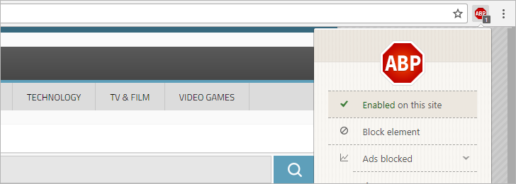 Disable AdBlock to view this page